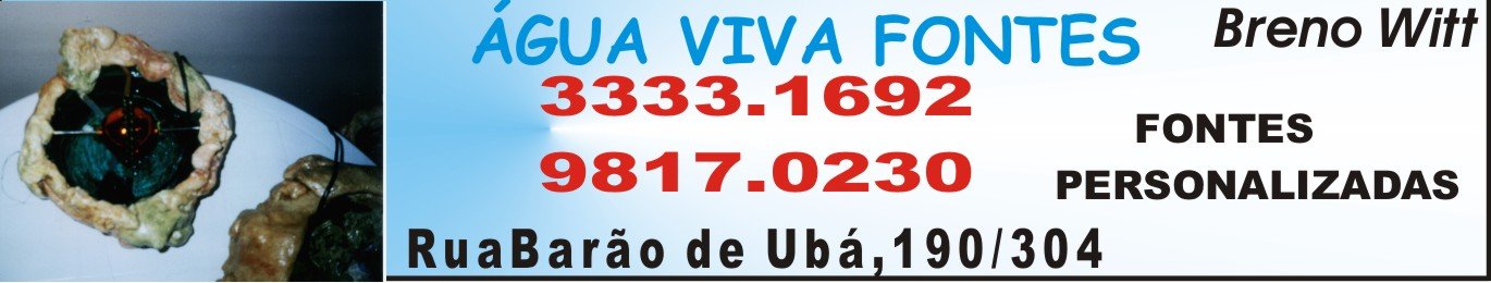 ÁGUA VIVA FONTES