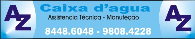 AZ - MANUTENÇÃO CAIXAS D'AGUA